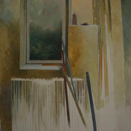 huile sur toile 195 x 130